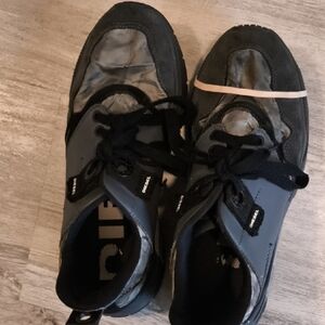 Black and Gray Diesel Sneakers